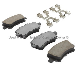 Quality-Built® - Black Series New Ceramic Rear Disc Brake Pads