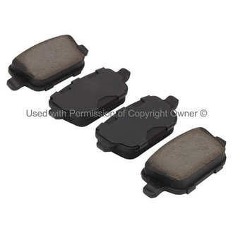 Quality-Built® - Black Series New Ceramic Rear Disc Brake Pads