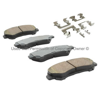Quality-Built® - Black Series New Ceramic Front Disc Brake Pads