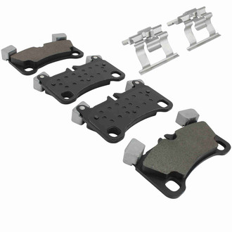 Quality-Built® - Black Series New Semi-Metallic Rear Disc Brake Pads
