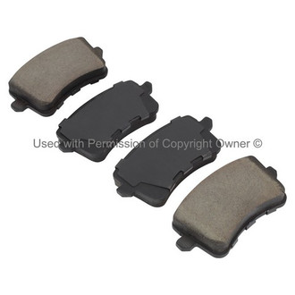 Quality-Built® - Black Series New Ceramic Rear Disc Brake Pads