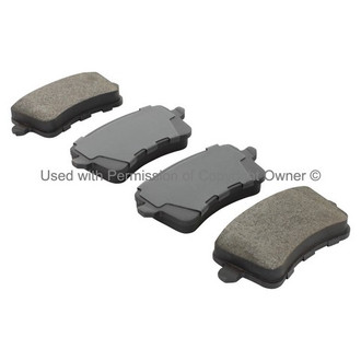 Quality-Built® - Black Series New Semi-Metallic Rear Disc Brake Pads