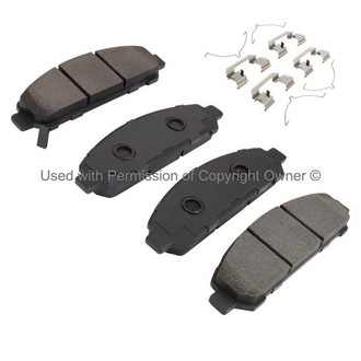 Quality-Built® - Black Series New Semi-Metallic Front Disc Brake Pads