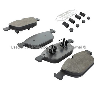 Quality-Built® - Black Series New Semi-Metallic Front Disc Brake Pads