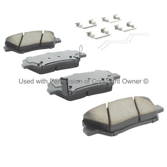 Quality-Built® - Black Series New Ceramic Front Disc Brake Pads