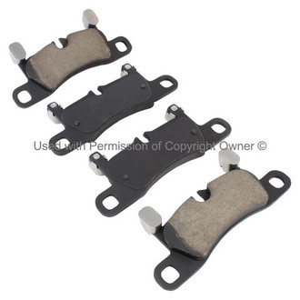 Quality-Built® - Black Series New Ceramic Rear Disc Brake Pads