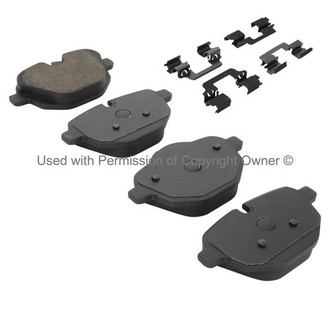 Quality-Built® - Black Series New Semi-Metallic Rear Disc Brake Pads
