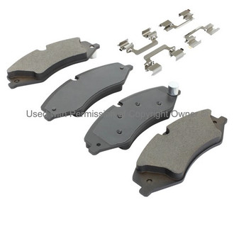 Quality-Built® - Black Series New Semi-Metallic Front Disc Brake Pads