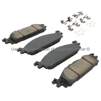 Quality-Built® - Black Series New Ceramic Front Disc Brake Pads