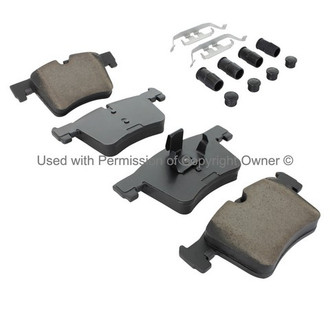 Quality-Built® - Black Series New Semi-Metallic Front Disc Brake Pads