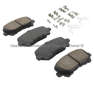 Quality-Built® - Black Series New Ceramic Rear Disc Brake Pads