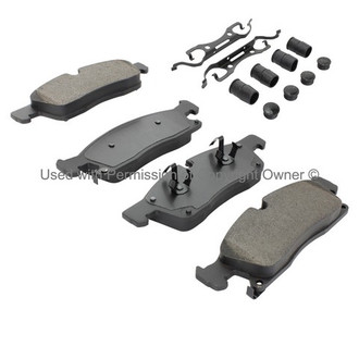 Quality-Built® - Black Series New Semi-Metallic Front Disc Brake Pads