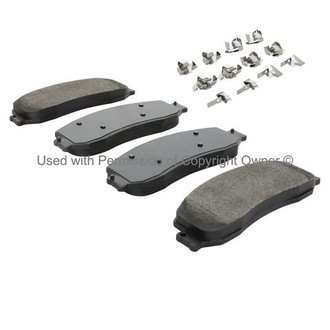Quality-Built® - Black Series New Semi-Metallic Front Disc Brake Pads