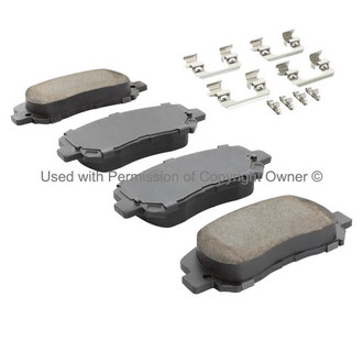 Quality-Built® - Black Series New Ceramic Front Disc Brake Pads