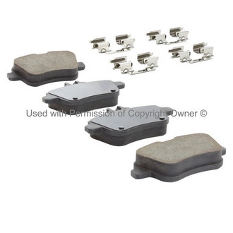 Quality-Built® - Black Series New Semi-Metallic Rear Disc Brake Pads