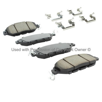 Quality-Built® - Black Series New Ceramic Front Disc Brake Pads