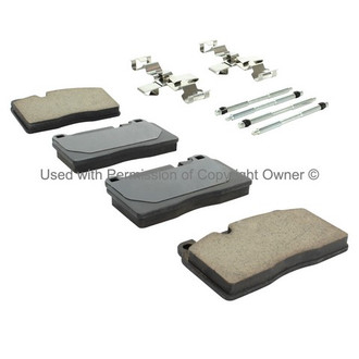Quality-Built® - Black Series New Semi-Metallic Front Disc Brake Pads