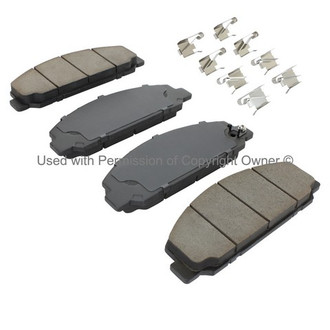 Quality-Built® - Black Series New Ceramic Front Disc Brake Pads