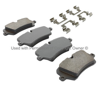 Quality-Built® - Black Series New Semi-Metallic Rear Disc Brake Pads
