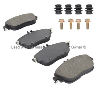 Quality-Built® - Black Series New Semi-Metallic Front Disc Brake Pads