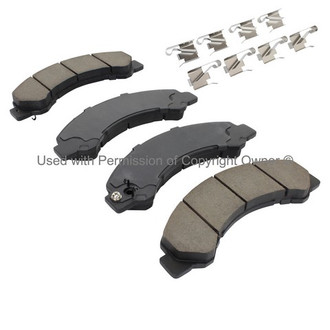 Quality-Built® - Black Series New Ceramic Rear Disc Brake Pads