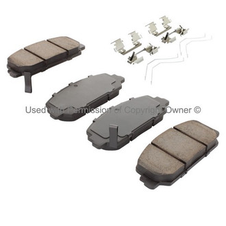 Quality-Built® - Black Series New Ceramic Front Disc Brake Pads