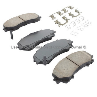 Quality-Built® - Black Series New Ceramic Front Disc Brake Pads