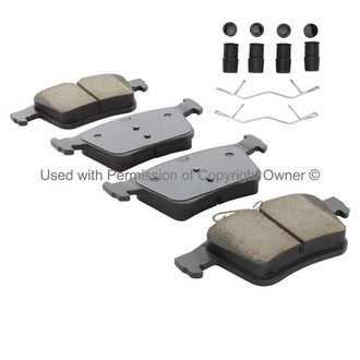 Quality-Built® - Black Series New Ceramic Rear Disc Brake Pads