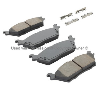 Quality-Built® - Black Series New Ceramic Rear Disc Brake Pads