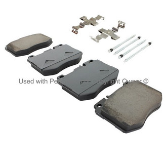 Quality-Built® - Black Series New Ceramic Front Disc Brake Pads