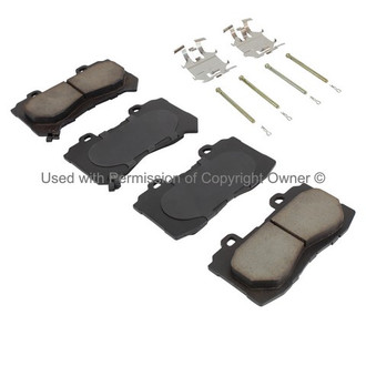 Quality-Built® - Black Series New Ceramic Front Disc Brake Pads