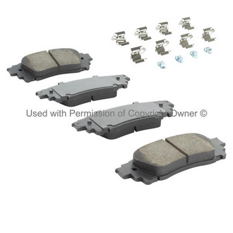 Quality-Built® - Black Series New Ceramic Rear Disc Brake Pads