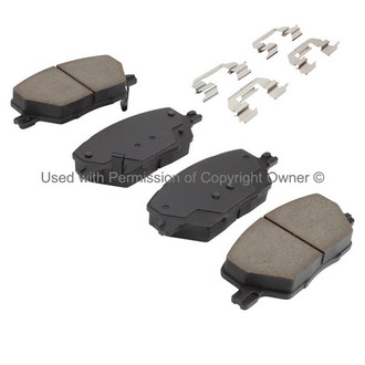Quality-Built® - Black Series New Ceramic Front Disc Brake Pads