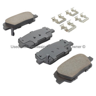 Quality-Built® - Black Series New Ceramic Rear Disc Brake Pads