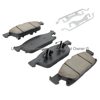 Quality-Built® - Black Series New Ceramic Front Disc Brake Pads