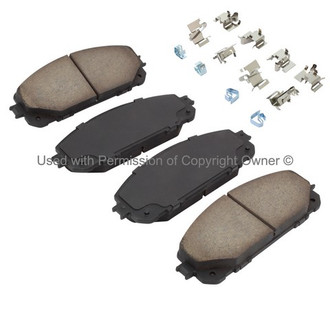 Quality-Built® - Black Series New Ceramic Front Disc Brake Pads