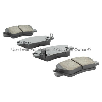 Quality-Built® - Black Series New Ceramic Front Disc Brake Pads