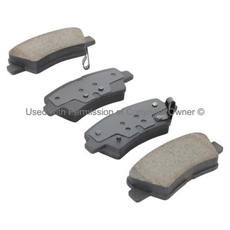 Quality-Built® - Black Series New Ceramic Rear Disc Brake Pads