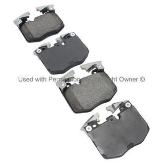 Quality-Built® - Black Series New Semi-Metallic Front Disc Brake Pads