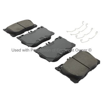 Quality-Built® - Black Series New Semi-Metallic Front Disc Brake Pads