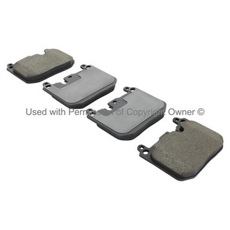 Quality-Built® - Black Series New Semi-Metallic Front Disc Brake Pads