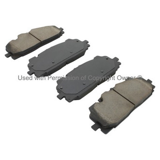 Quality-Built® - Black Series New Ceramic Front Disc Brake Pads