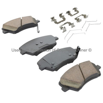Quality-Built® - Black Series New Ceramic Front Disc Brake Pads