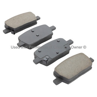 Quality-Built® - Black Series New Ceramic Rear Disc Brake Pads