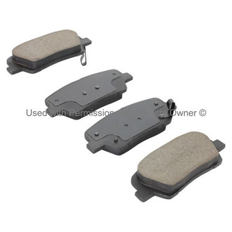 Quality-Built® - Black Series New Ceramic Rear Disc Brake Pads
