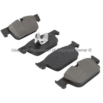Quality-Built® - Black Series New Semi-Metallic Front Disc Brake Pads