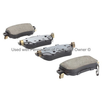 Quality-Built® - Black Series New Ceramic Rear Disc Brake Pads