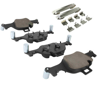 Quality-Built® - Black Series New Semi-Metallic Front Disc Brake Pads
