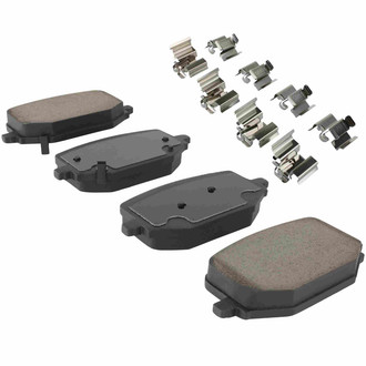 Quality-Built® - Black Series New Ceramic Rear Disc Brake Pads