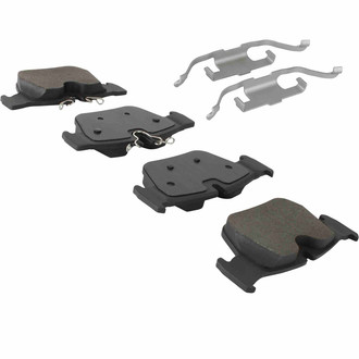 Quality-Built® - Black Series New Semi-Metallic Rear Disc Brake Pads